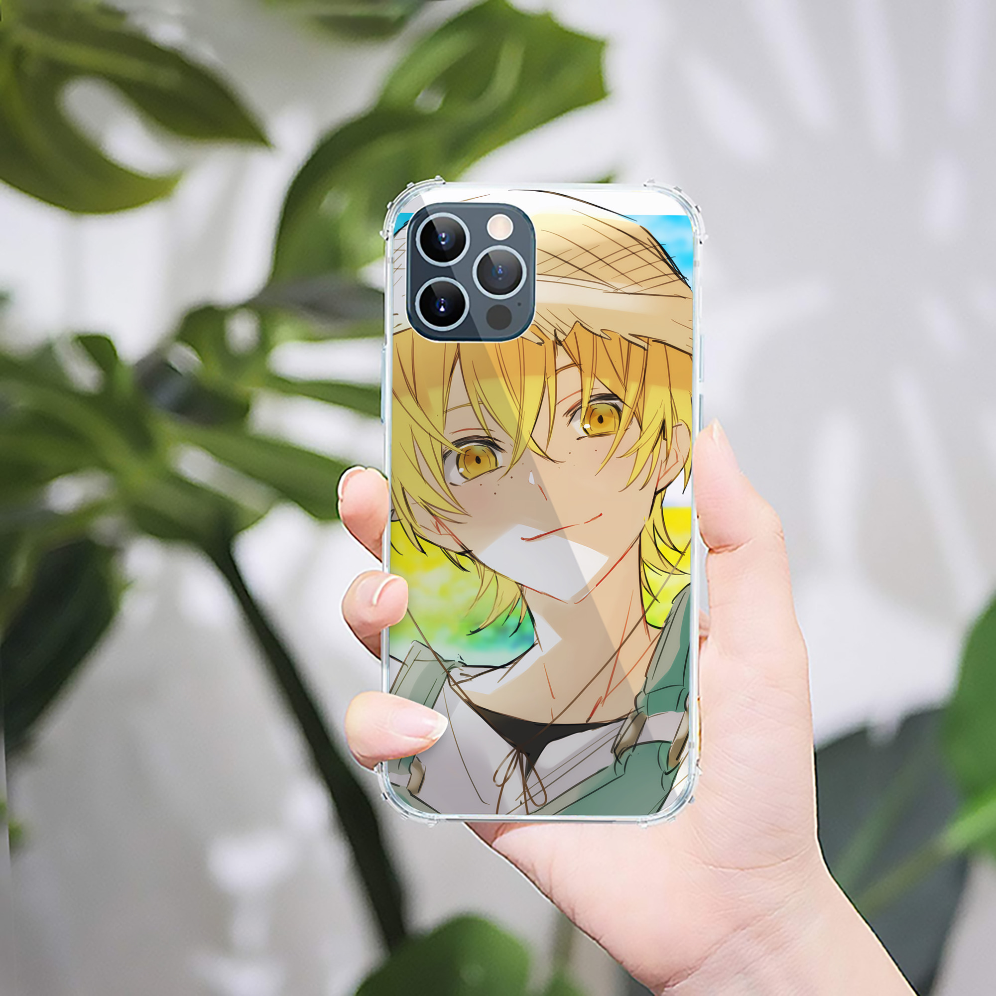 （画像用） 文豪ストレイドッグス Bungo Stray Dogs 【iPhone 12シリーズ対応】透明スマホケース（クリアソフトケース）